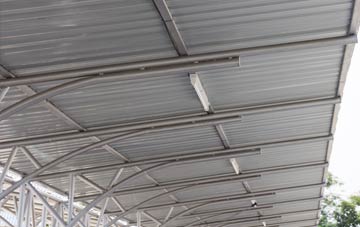 installing Tai Nant metal roofing